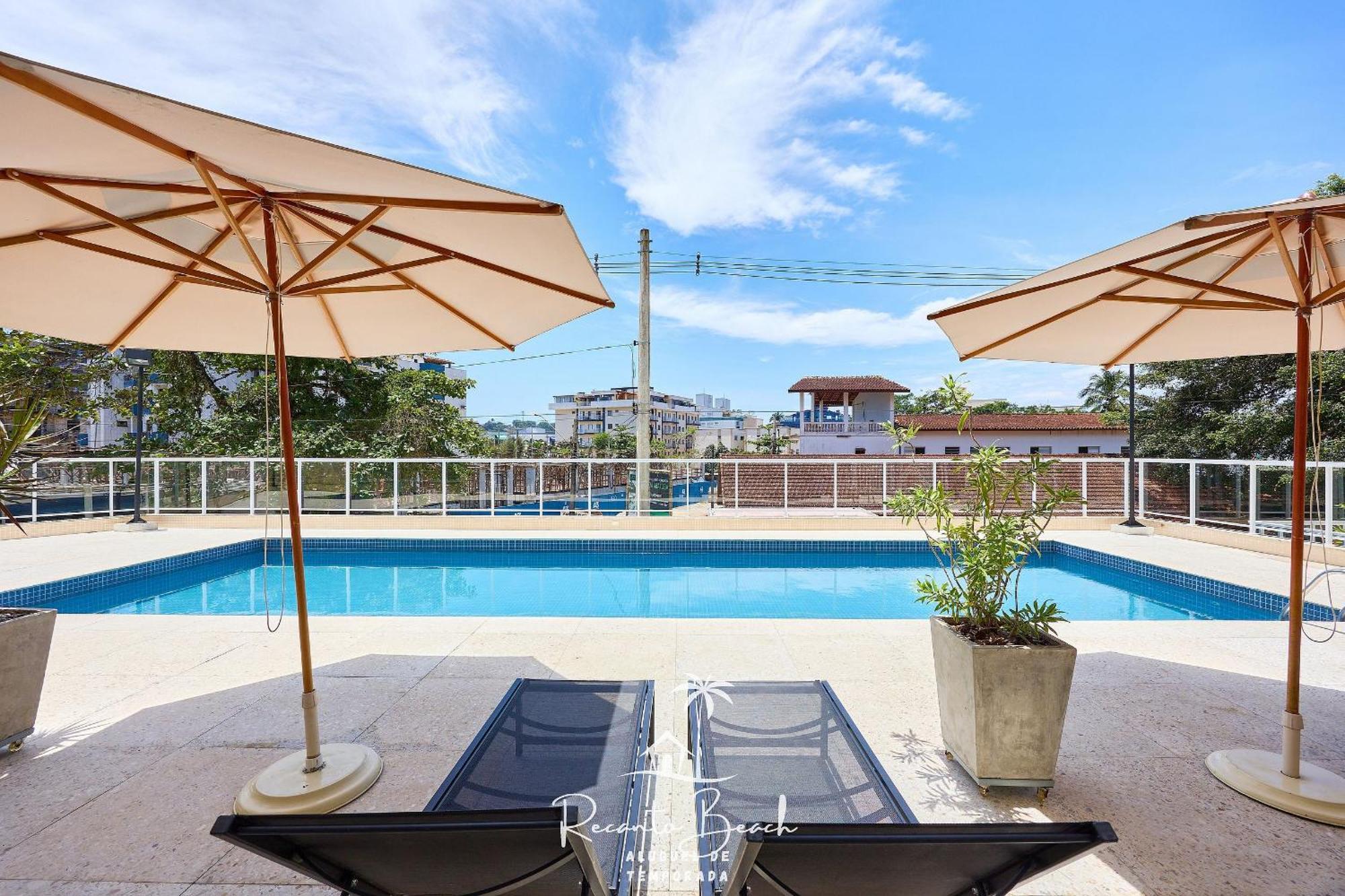 Apto Com Piscina Aquecida Sauna E Churrasqueira Ubatuba Exterior foto